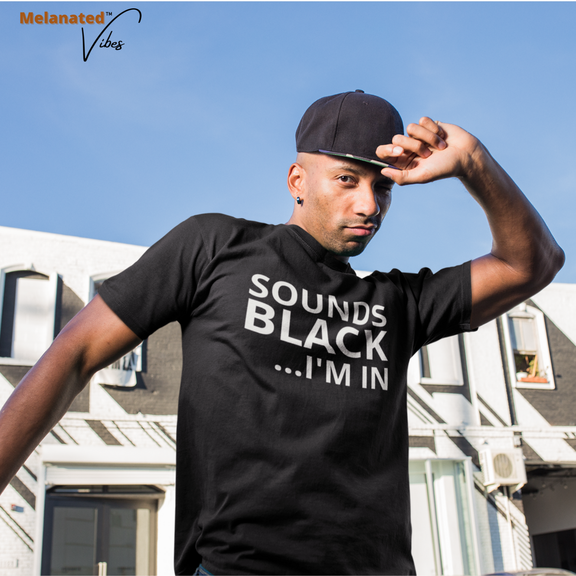 Sounds Black I'm In Unisex Tee – Melanated Vibes