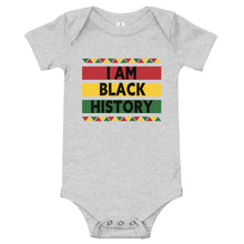 Load image into Gallery viewer, I Am Black History Baby Onesie