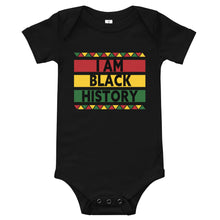 Load image into Gallery viewer, I Am Black History Baby Onesie