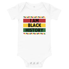 Load image into Gallery viewer, I Am Black History Baby Onesie
