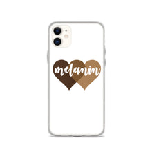 Load image into Gallery viewer, Melanin Hearts iPhone Case