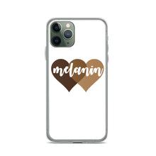 Load image into Gallery viewer, Melanin Hearts iPhone Case