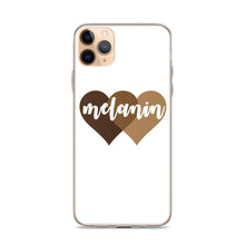 Load image into Gallery viewer, Melanin Hearts iPhone Case
