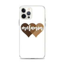 Load image into Gallery viewer, Melanin Hearts iPhone Case