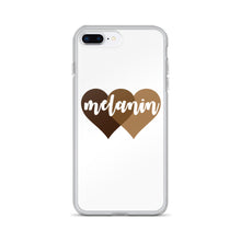 Load image into Gallery viewer, Melanin Hearts iPhone Case