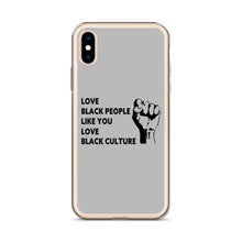 Load image into Gallery viewer, Love Black People iPhone Case