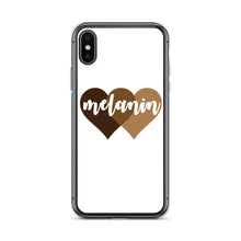 Load image into Gallery viewer, Melanin Hearts iPhone Case