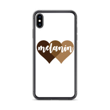Load image into Gallery viewer, Melanin Hearts iPhone Case
