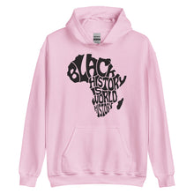 Load image into Gallery viewer, Black History is World History Unisex Hoodie