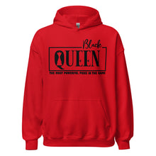 Load image into Gallery viewer, Black Queen Chess Piece Unisex Hoodie