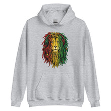 Load image into Gallery viewer, Rasta Lion Unisex Hoodie