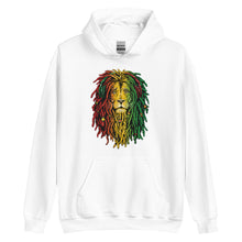 Load image into Gallery viewer, Rasta Lion Unisex Hoodie