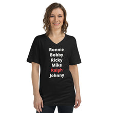 Load image into Gallery viewer, New Edition Short Sleeve V-Neck T-Shirt