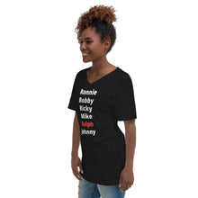 Load image into Gallery viewer, New Edition Short Sleeve V-Neck T-Shirt