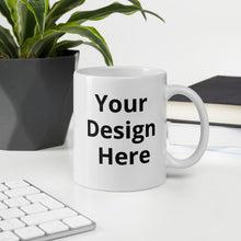 Load image into Gallery viewer, White glossy mug