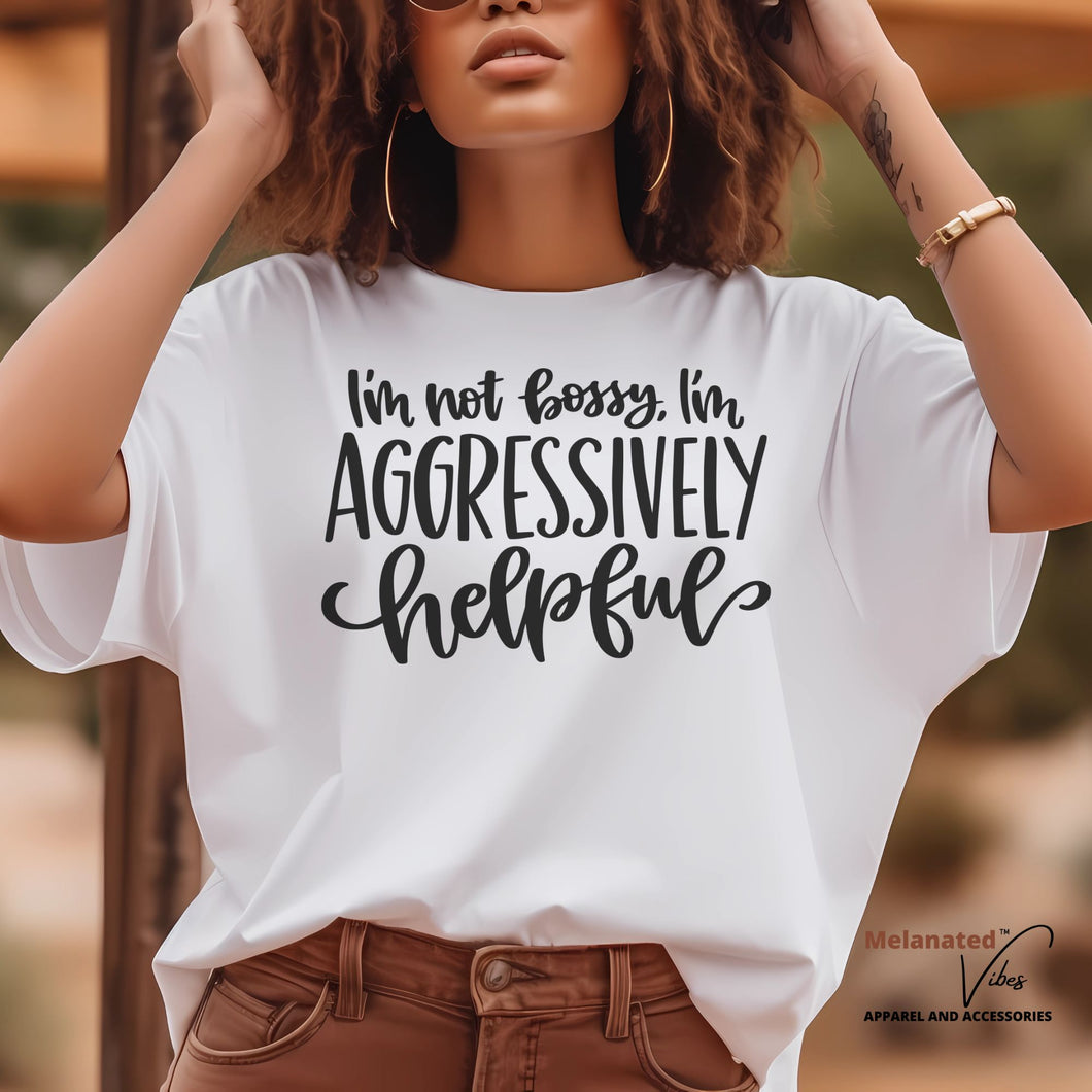 Aggressively Helpful Unisex Tee