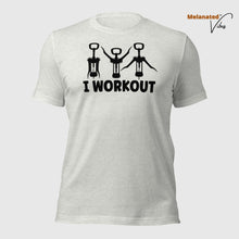 Load image into Gallery viewer, I Workout Unisex Tee
