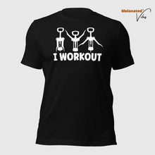 Load image into Gallery viewer, I Workout Unisex Tee
