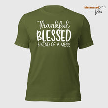 Load image into Gallery viewer, Thankful Blessed Unisex tee
