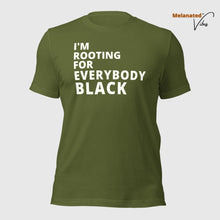 Load image into Gallery viewer, I&#39;m Rooting For Everybody Black Unisex Tee
