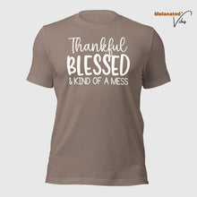 Load image into Gallery viewer, Thankful Blessed Unisex tee
