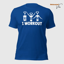 Load image into Gallery viewer, I Workout Unisex Tee
