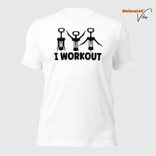 Load image into Gallery viewer, I Workout Unisex Tee
