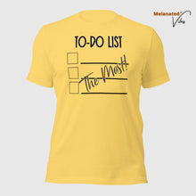 Load image into Gallery viewer, To Do List Unisex Tee
