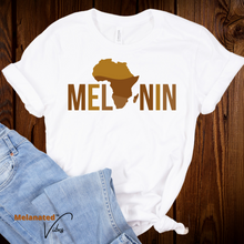 Load image into Gallery viewer, Melanin Map Unisex Tee
