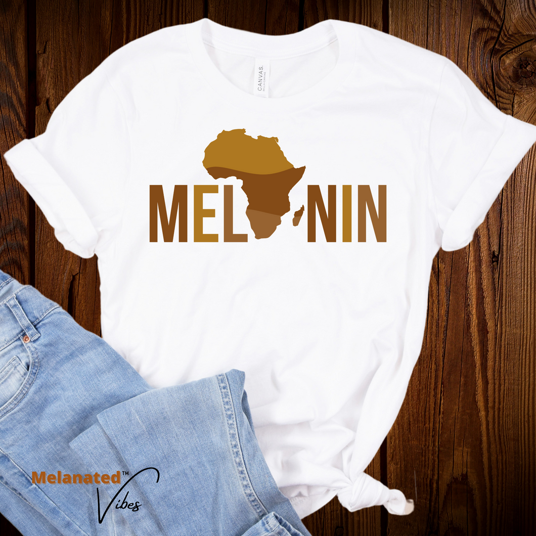 Melanin Map Unisex Tee