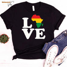 Load image into Gallery viewer, Love Africa Unisex Tee
