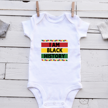 Load image into Gallery viewer, I Am Black History Baby Onesie
