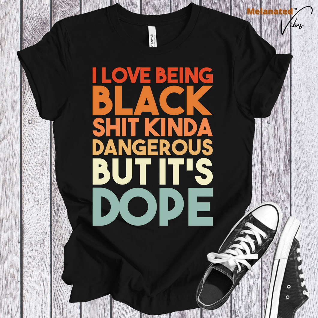 I Love Being Black Unisex Tee