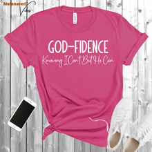 Load image into Gallery viewer, God-fidence Unisex Tee
