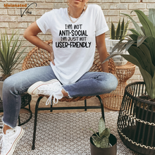 Load image into Gallery viewer, I&#39;m Not Anti-Social Unisex Tee
