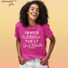 Load image into Gallery viewer, I&#39;m Not a Hot Mess Unisex Tee
