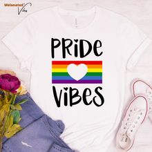 Load image into Gallery viewer, Pride Vibes Unisex Tee
