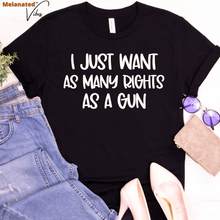 Load image into Gallery viewer, As Many Rights as a Gun Unisex Tee
