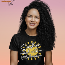 Load image into Gallery viewer, Sunshine Mixed With Hurricane Unisex Tee
