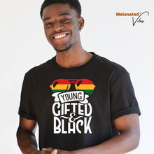 Load image into Gallery viewer, Young Gifted &amp; Black Unisex Tee
