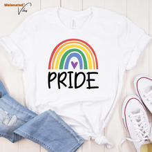 Load image into Gallery viewer, Pride Rainbow Unisex Tee
