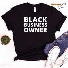 Load image into Gallery viewer, Black Business Owner Unisex Tee
