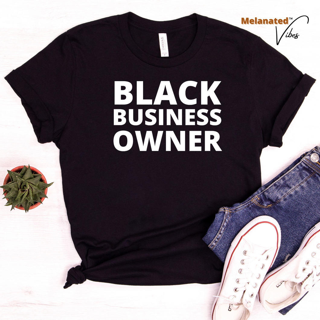 Black Business Owner Unisex Tee