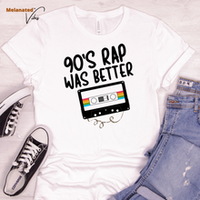 Load image into Gallery viewer, 90&#39;s Rap Was Better Unisex Tee
