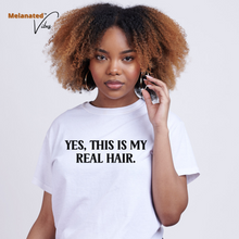 Load image into Gallery viewer, This is my Real Hair Unisex Tee
