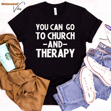 Load image into Gallery viewer, Church and Therapy Unisex Tee
