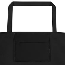 Load image into Gallery viewer, HBCU Educated Black All-Over Print Large Tote Bag
