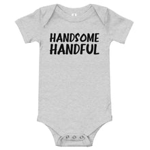 Load image into Gallery viewer, Handsome Handful Baby Onesie - Melanated Vibes
