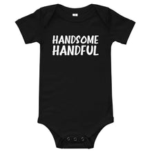 Load image into Gallery viewer, Handsome Handful Baby Onesie - Melanated Vibes
