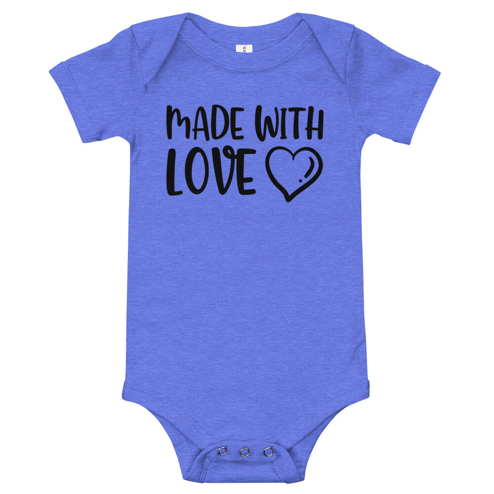 Made With Love Baby Onesie